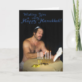Happy Hanukkah - Big Rob Feiertagskarte