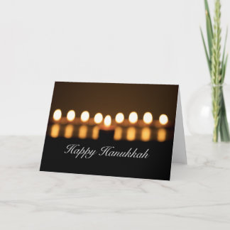 Happy Hanukkah Blank Grußkarte Feiertagskarte