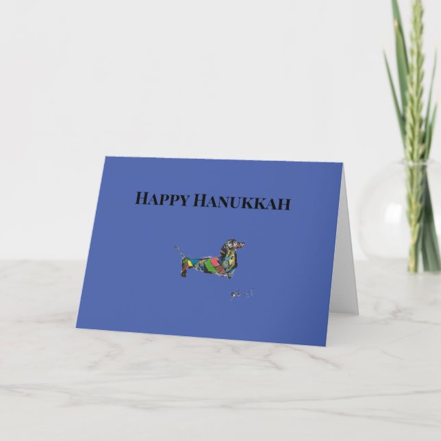 Happy Hanukkah Card Dankeskarte (Vorderseite)