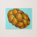 Happy Hanukkah Chanukah Challah Brot Loaf Puzzle<br><div class="desc">Puzzle bietet eine originelle Illustration eines Laib von herausforderndem Brot. Perfekt für Hanukkah! Diese Chanukah Illustration ist auch auf anderen Produkten verfügbar. Sehen Sie nicht,  wonach Sie suchen? Brauchen Sie Hilfe bei der Anpassung? Kontaktieren Sie Rebecca,  um etwas für Sie entworfen zu haben.</div>
