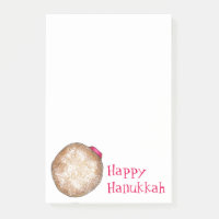 Happy Hanukkah Chanukah Jelly Donut Dougnut Food