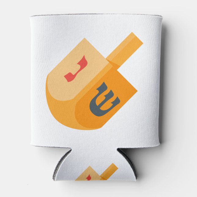 Happy Hanukkah Dosenkühler (Vorderseite)