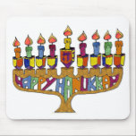 Happy Hanukkah Dreidels Menorah Mousepad<br><div class="desc">Sie sehen die Lee Hiller Design Collection. Bekleidung,  Geschenke & Sammlerstücke Lee Hiller Fotografie oder Digital Art Collection. Sie können ihre Naturfotografie unter http://HikeOurPlanet.com/ ansehen und ihrem Wanderblog im Hot Springs Nationalpark folgen.</div>