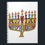 Happy Hanukkah Dreidels Menorah Notizblock<br><div class="desc">Sie sehen die Lee Hiller Design Collection. Bekleidung,  Geschenke & Sammlerstücke Lee Hiller Fotografie oder Digital Art Collection. Sie können ihre Naturfotografie unter http://HikeOurPlanet.com/ ansehen und ihrem Wanderblog im Hot Springs Nationalpark folgen.</div>