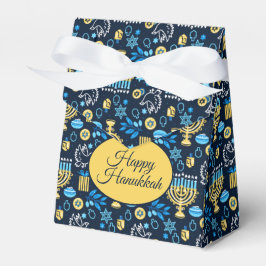 Happy Hanukkah Favor Box Geschenkschachtel