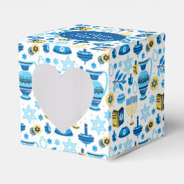 Happy Hanukkah Favor Box Geschenkschachtel