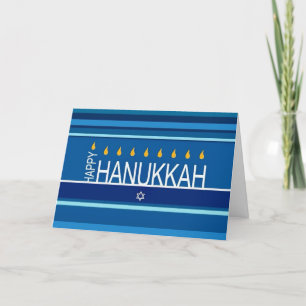 Happy Hanukkah Feiertagskarte
