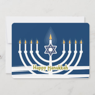 Happy Hanukkah Feiertagskarte