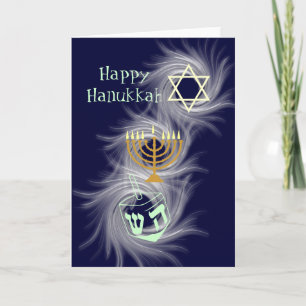 Happy Hanukkah Feiertagskarte