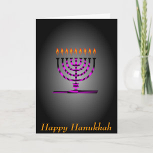 Happy Hanukkah Feiertagskarte