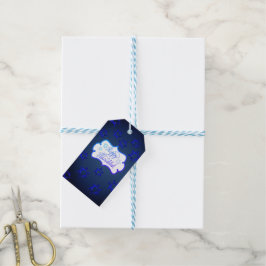 HAPPY HANUKKAH Ferienhaus KUSTOMIZABLE-Gift-Tag Geschenkanhänger