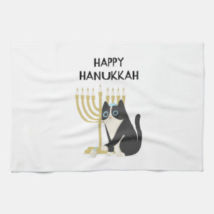 HAPPY HANUKKAH GESCHIRRTUCH