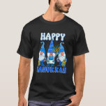 Happy Hanukkah Gnomes Jewish Gnome Chanukah T-Shirt<br><div class="desc">Happy Hanukkah Gnomes jüdischer Gnome Chanukah.</div>