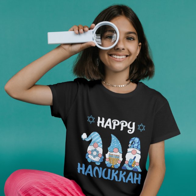 Happy Hanukkah Gnomes T-Shirt (Von Creator hochgeladen)