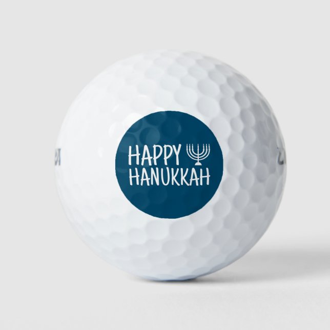Happy Hanukkah Golfball (Vorderseite)