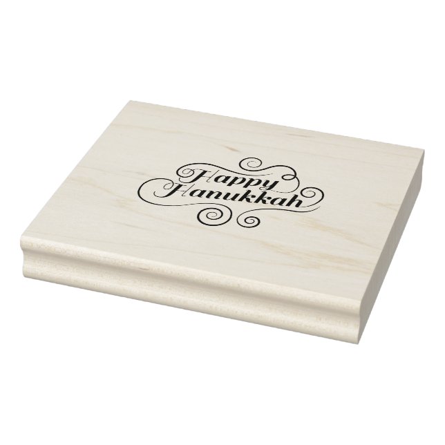 Happy Hanukkah Gummistempel (Stempel)