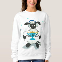 Happy Hanukkah Hensly Long-Sleeve T-Shirt-Shirt