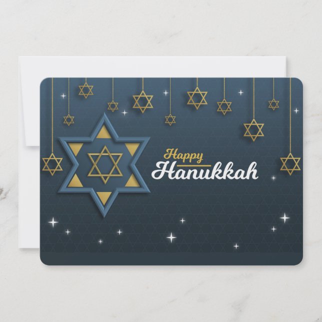 Happy Hanukkah Holiday Card Feiertagskarte (Vorderseite)