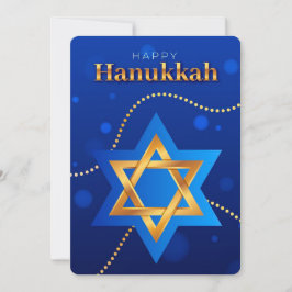 Happy Hanukkah Holiday Card Feiertagskarte
