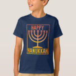 Happy Hanukkah Holiday Kids T - Shirt<br><div class="desc">Happy Hanukkah Kurz-schläfchen Kleinkind T - Shirt,  Feiertag Gegenwart,  Chanukah T-Shirt,  jüdisches Shirt,  Hannukah Shirt für Kinder,  Festive Shirt Lass Ihrem Kind tragen dieses Shirt bei der Beleuchtung der Menorah,  essen Latkes,  spielen dreidel oder alle acht Tage von Hanukkah. Großartig als Geschenke für die kommenden Ferien.</div>