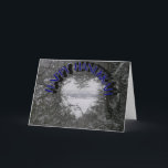 Happy Hanukkah Holidays White Winter Snow Foto Feiertagskarte<br><div class="desc">Happy Hanukkah Holidays White Winter Snow Foto Card</div>