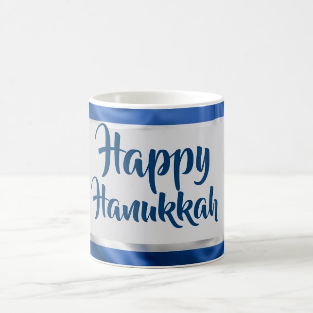 Happy Hanukkah Kaffeetasse (Mittel)