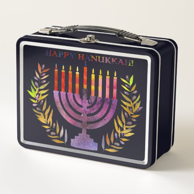 Happy Hanukkah Lunchbox (Vorderseite)