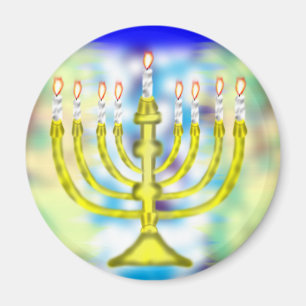 Happy Hanukkah Magnet