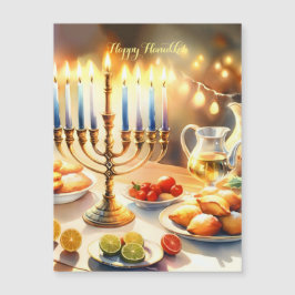 Happy Hanukkah Magneteinladung