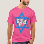 Happy Hanukkah Mah Jong TilesFun Chanukka Mah Jong T-Shirt<br><div class="desc">Happy Hanukkah Mah Jong TilesFun Chanukka Mah Jongg Tile.</div>