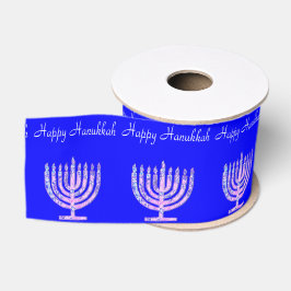 Happy Hanukkah Menorah David' Fave Ripsband