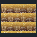 Happy Hanukkah Menorah Geschenkpapier<br><div class="desc">.Feiern Sie acht Tage und acht Nächte des Festivals der Lichter mit Hanukkah-Karten und Geschenken. Das Lichterfest ist hier. Lächle die Menorah,  spiele mit dem dreiel und feiere auf Latkes und Sufganiyots. Feiern Sie den Geist von Hanukkah mit Freunden,  Familie und Lieben,  indem Sie ihnen Happy Hanukkah wünschen.</div>
