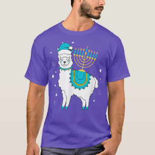 Happy Hanukkah Menorah Light Jewish Chanukah T-Shirt