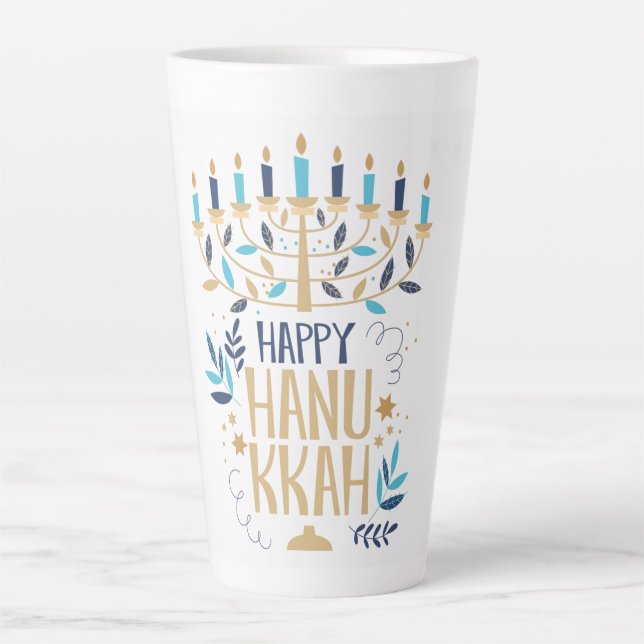 Happy Hanukkah Milchtasse (Vorderseite)