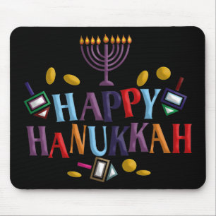 Happy Hanukkah Mousepad