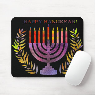 Happy Hanukkah Mousepad