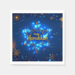 Happy Hanukkah Napkins Serviette