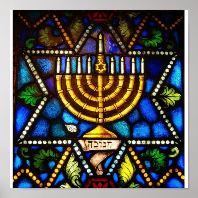 HAPPY HANUKKAH POSTER (Vorne)