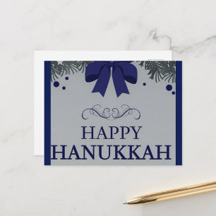 Happy Hanukkah Postkarte