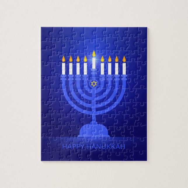 Happy Hanukkah Puzzle (Vertikal)