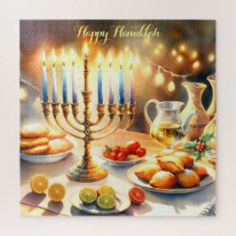 Happy Hanukkah Puzzle