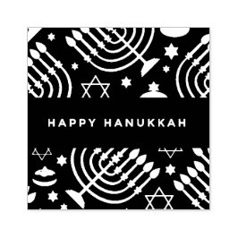 Happy Hanukkah Rubber Briefmarke Gummistempel