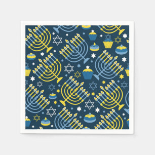 Happy Hanukkah Serviette