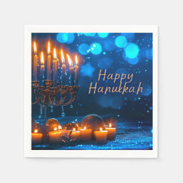 Happy Hanukkah Serviette