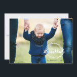 Happy Hanukkah Snow Bubbles Holiday Foto Card Feiertagskarte<br><div class="desc">Die stilvolle und niedliche Happy Hanukkah Snow Bubbles Holiday Foto Card ist perfekt für alle Ihre Freunde und Familie in dieser Feriensaison. Passen Sie den Text mit Ihrem Familiennamen und dem Jahr an und tauschen Sie das Bild gegen ein Foto Ihrer Kinder,  Haustiere oder der ganzen Familie aus.</div>