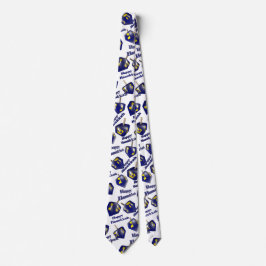 Happy Hanukkah Spinning Dreidel Krawatte