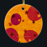 Happy Hanukkah Star von David menorah Dreidel Slip Keramik Ornament<br><div class="desc">Happy Hanukkah Star von David menorah Dreidel SlipperyJoe's künstlerische Feier Candles jüdisch Hebräisch Chanukah Geschenke Dekorationen Judaismus Religion</div>