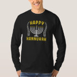 Happy Hanukkah T-Shirt<br><div class="desc">Happy hanukkah</div>