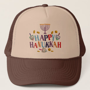 Happy Hanukkah Truckerkappe
