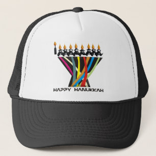 Happy Hanukkah Truckerkappe